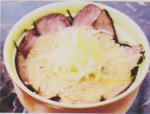 牛タタキのとろろ丼